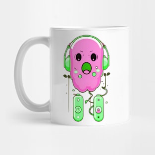 horror and cute eyes fantastic and gotic graphic design ironpalette Mug